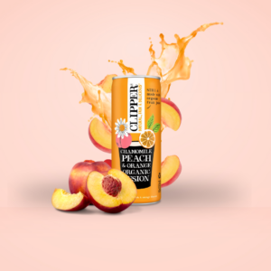 Clipper Pêche et Orange BIO