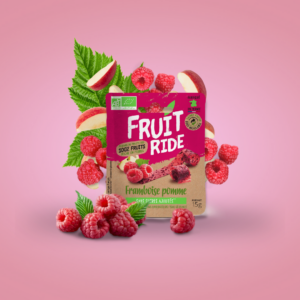 Fruit Ride Ruban de fruits Framboise Pomme BIO